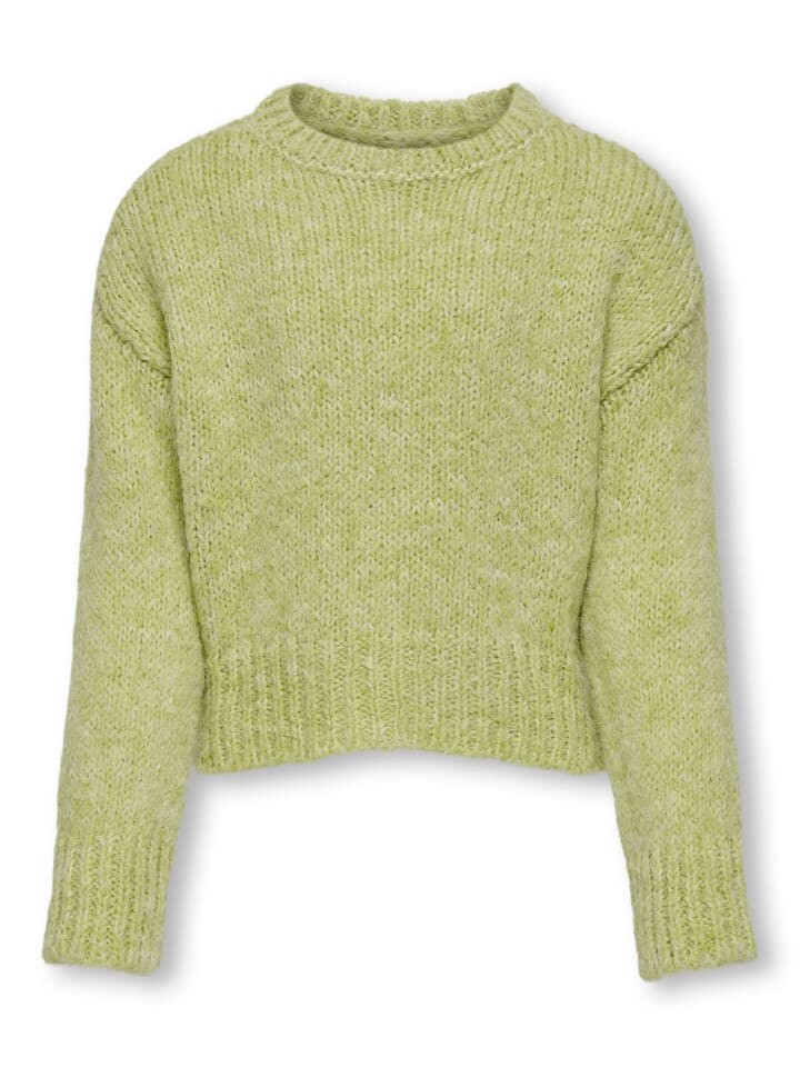 

Толстовка KIDS ONLY Pullover KOGMARIE LS O-NECK SHORT KNT, цвет celery green