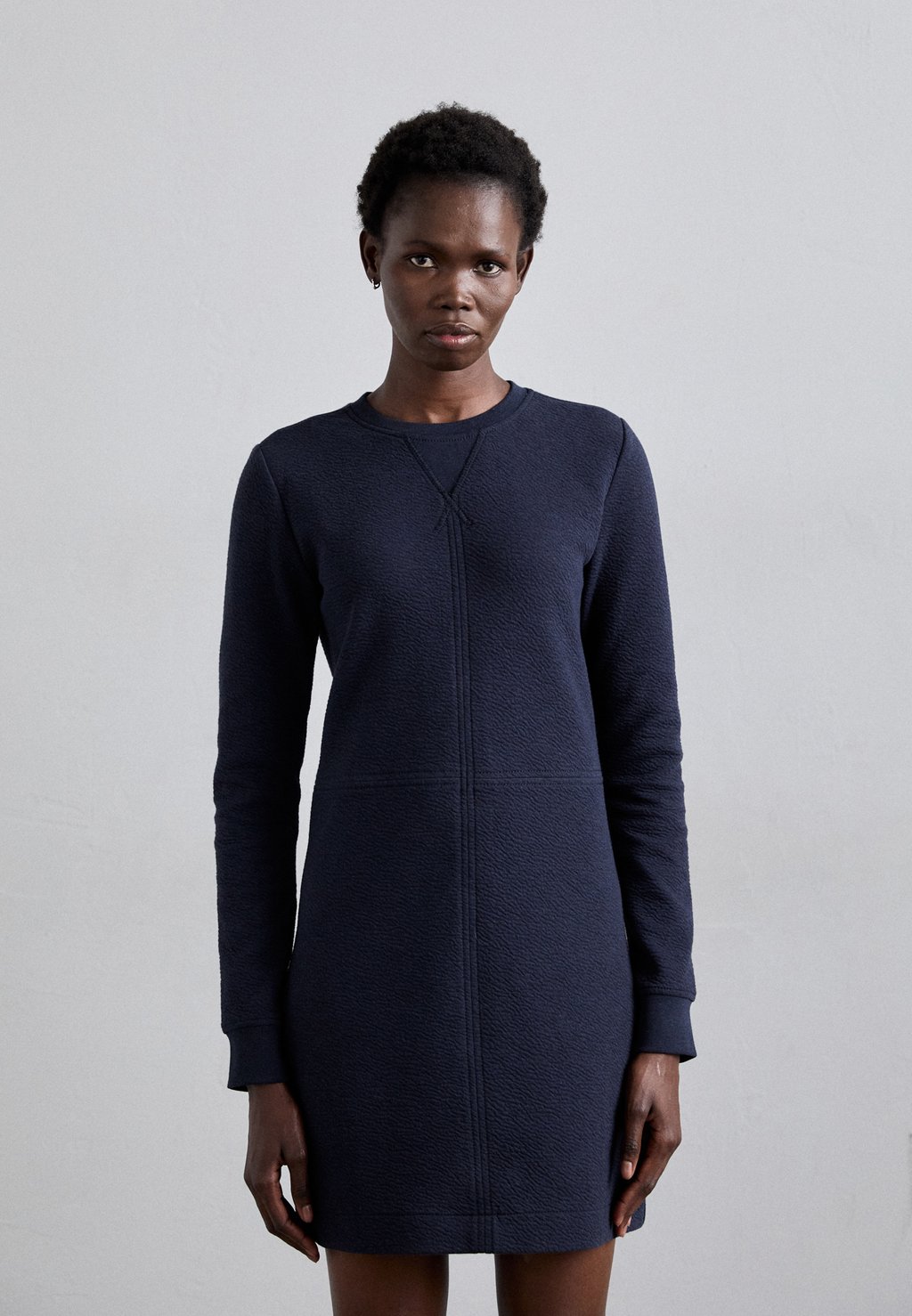 

Платье из джерси DRESS IN CLOQUE Proenza Schouler White Label, темно-синий