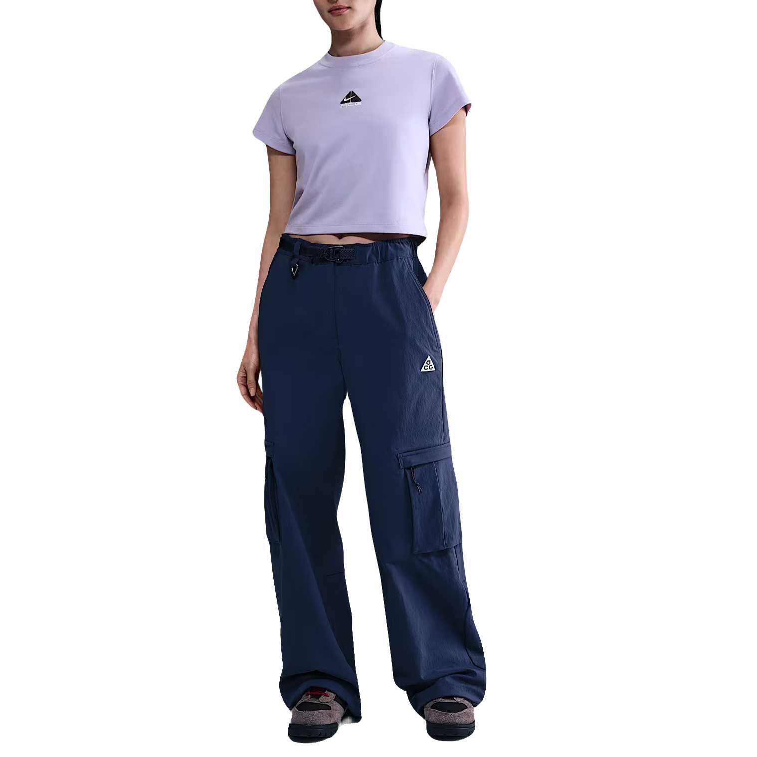 Nike Футболка ACG SS25 Regular женская фиолетовая — фото 4