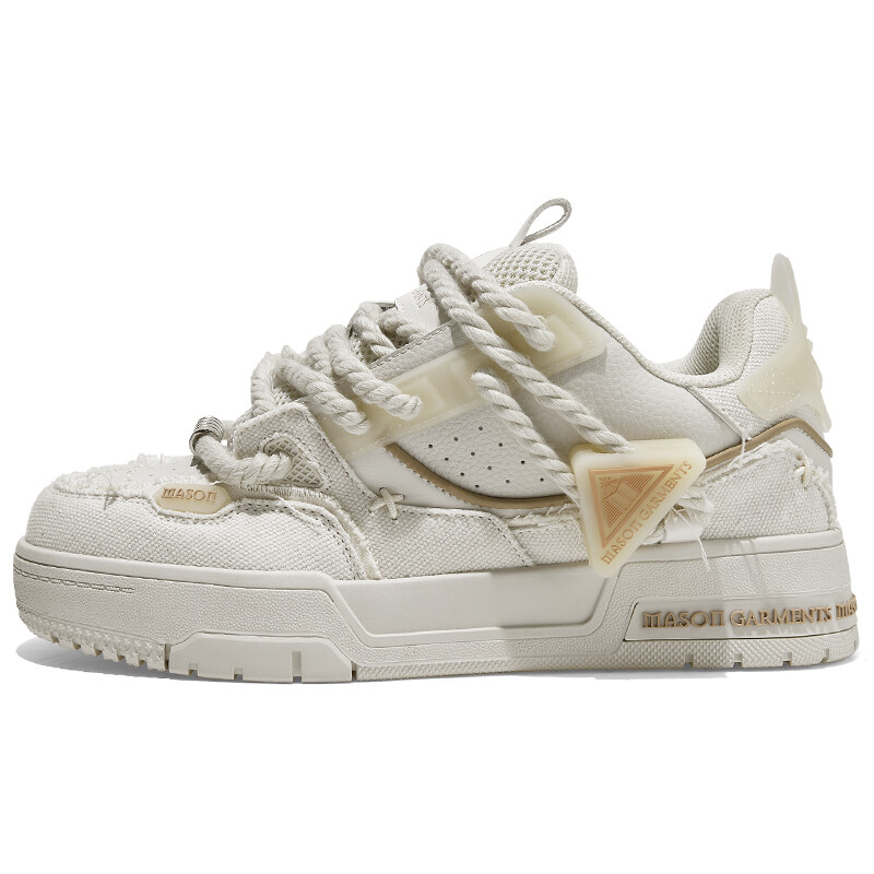 

Кроссовки masongarments Skateboarding Shoes Unisex Low-top, белый