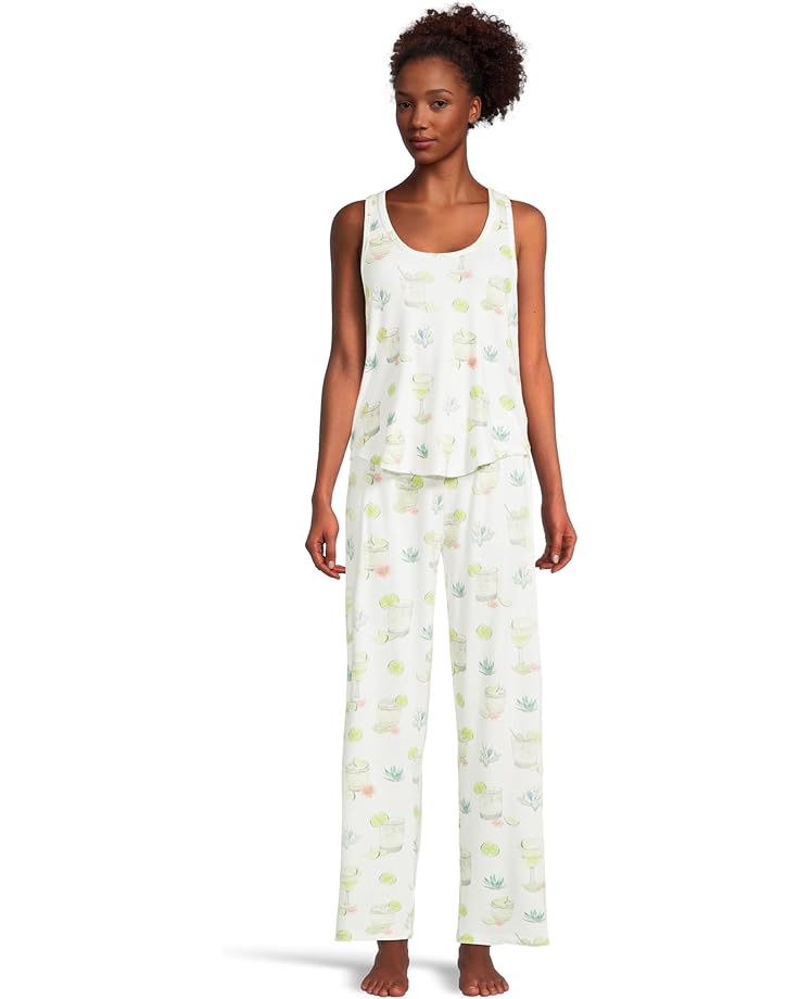 

Пижама P.J. Salvage Limes and Sunshine Pajama Set, слоновая кость