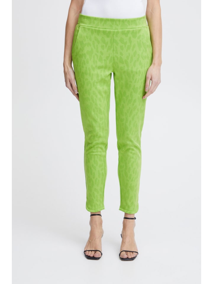 

Тканевые брюки ICHI, зеленый