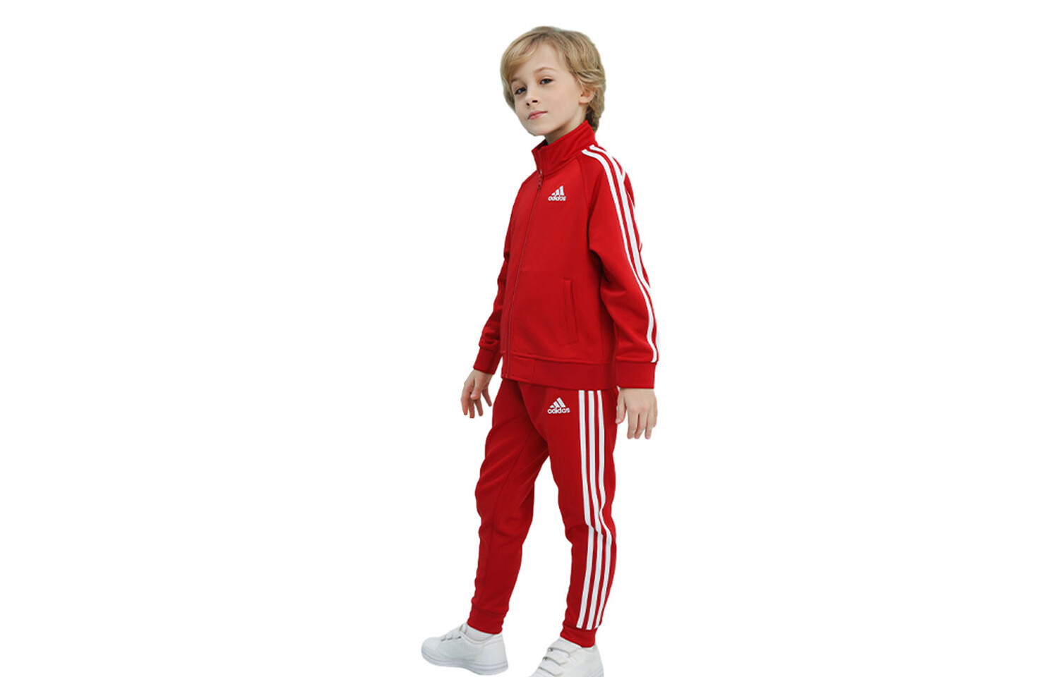 

Детская повседневная спортивная одежда Adidas, красный