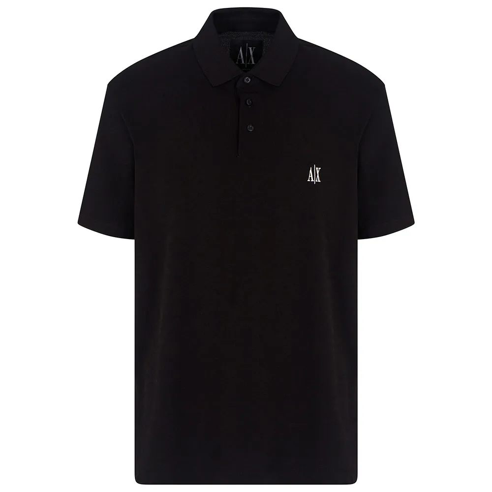 

Поло с коротким рукавом Armani Exchange XM000367A_F13022U, черный
