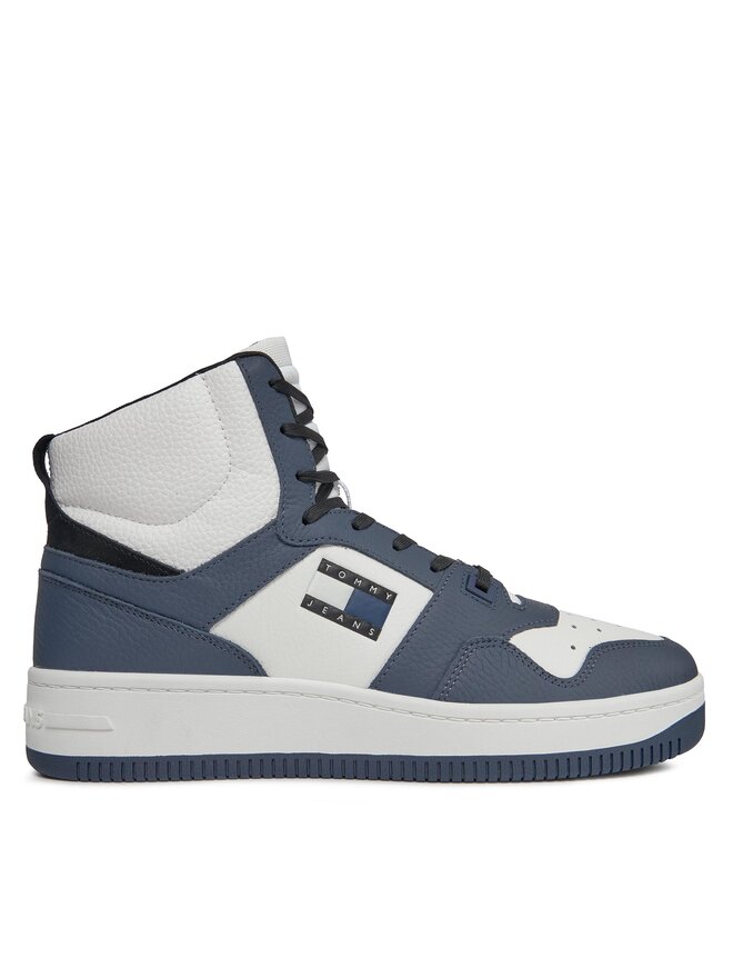 

Кроссовки Tjm Retro Basket Sneaker Mid EM0EM01401 Tommy Jeans, темно-синий/белый