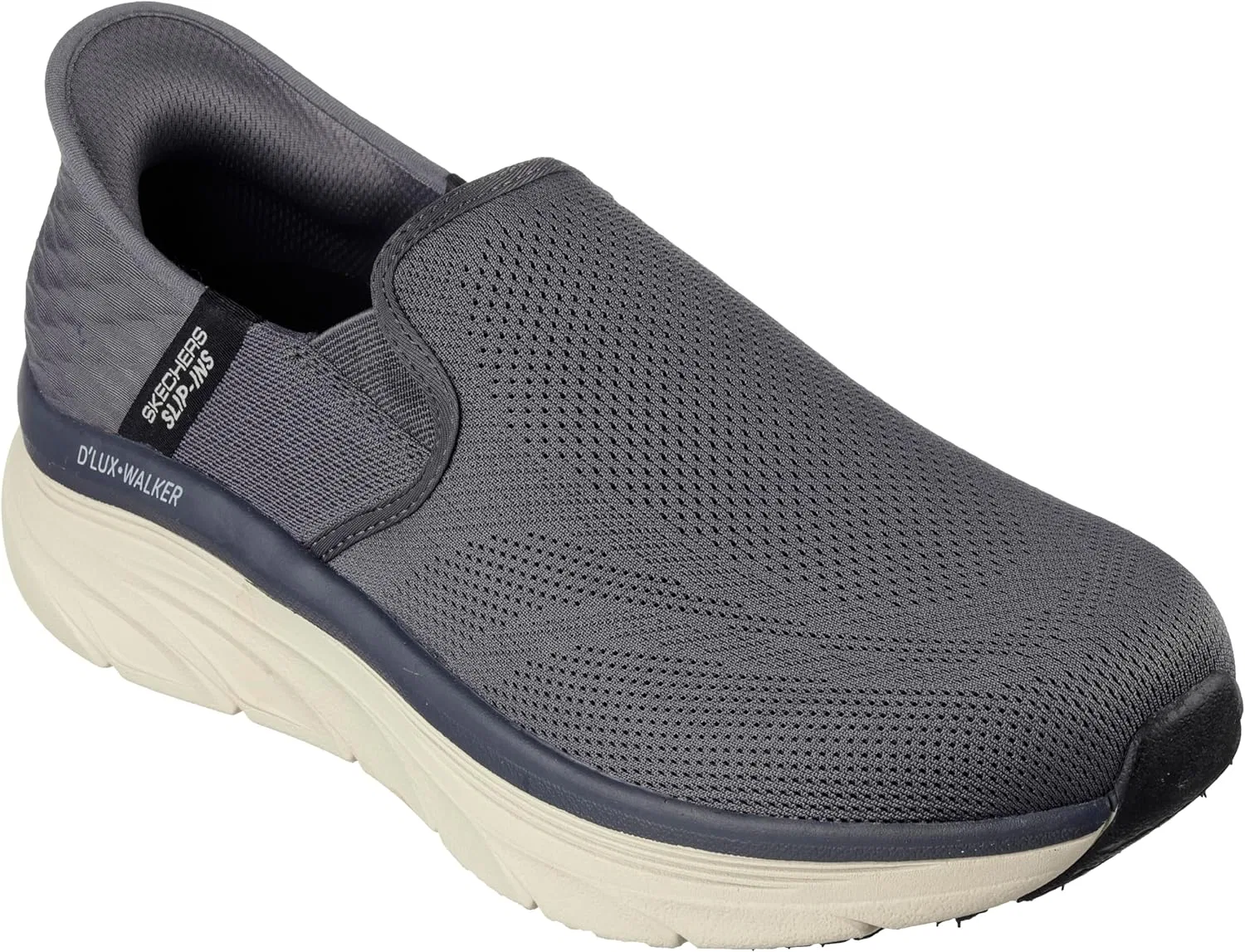 Туфли Skechers Herren D'lux Walker Orford Slip-in Penny Loafer, Darkgray — фото 2