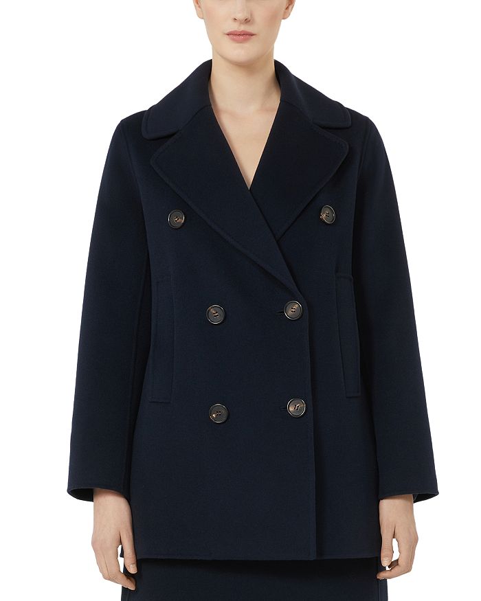 

Пальто в стиле Pea Coat Max Mara, синий