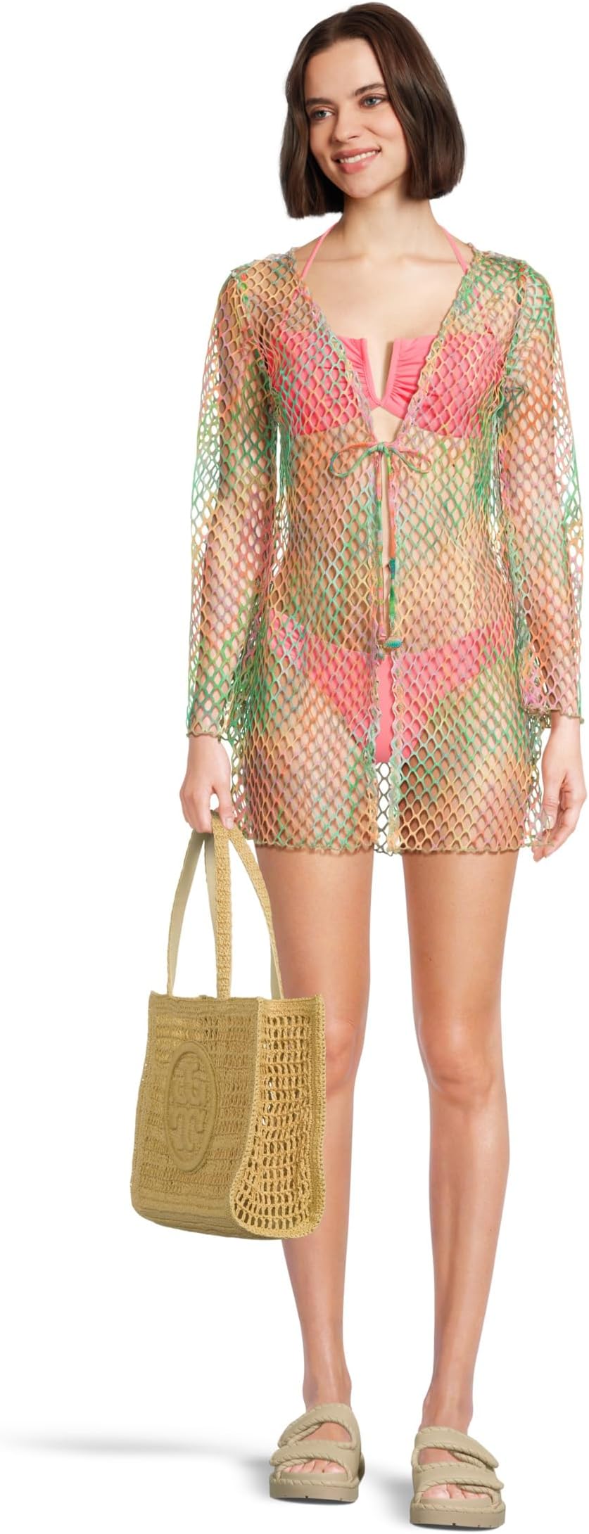 

Женская туника Mirage в сетку BECCA, Mutlicolor