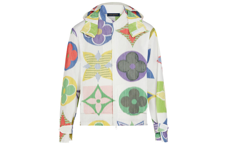 

Новые квартальные продукты LV Jacket Men White Louis Vuitton, белый