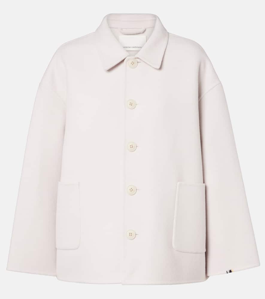 

Куртка из шерсти и кашемира Extreme Cashmere, Chalk