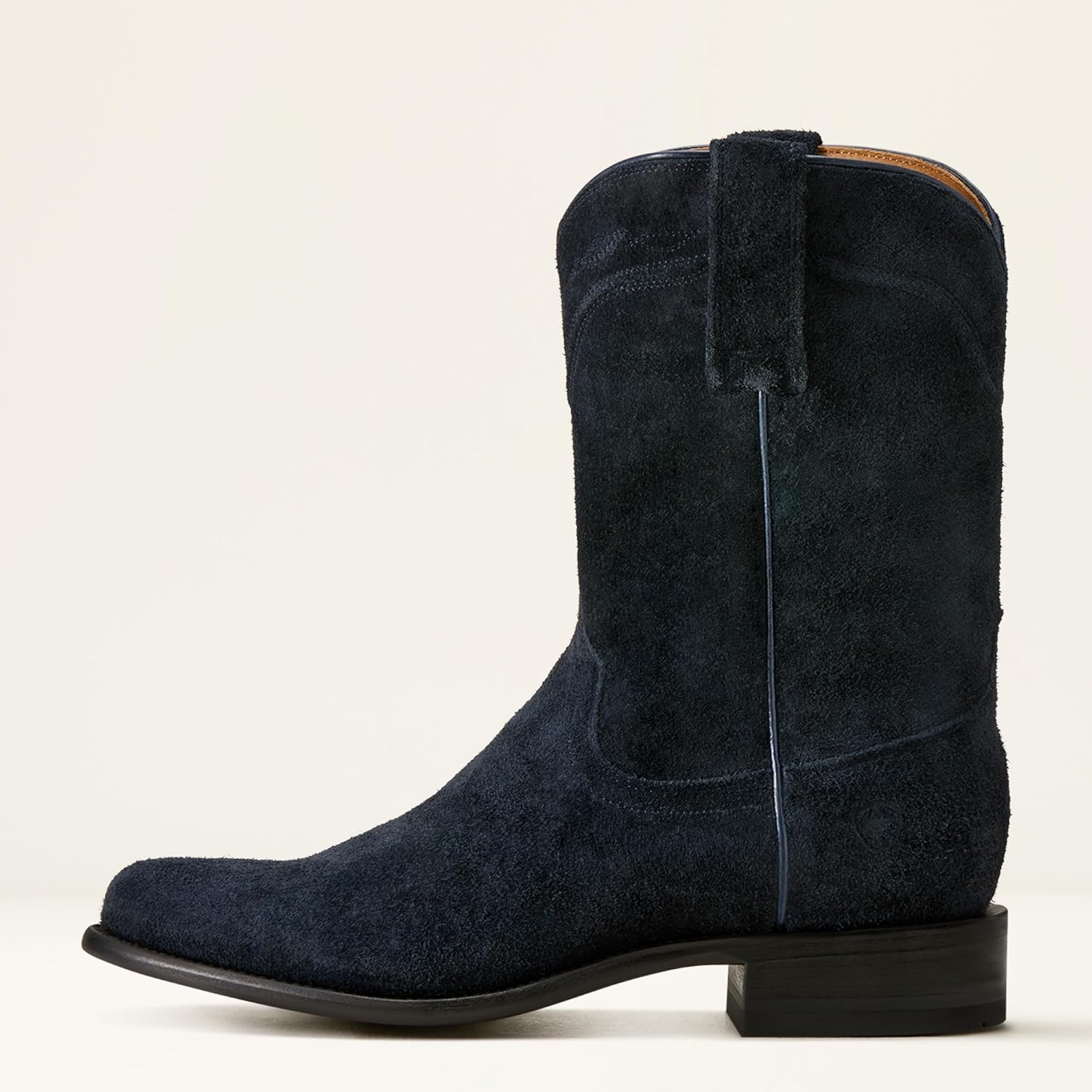 Мужские вестерн-сапоги Ariat Yellowstone Midnight Rancher, Oiled Navy Roughout — фото 2
