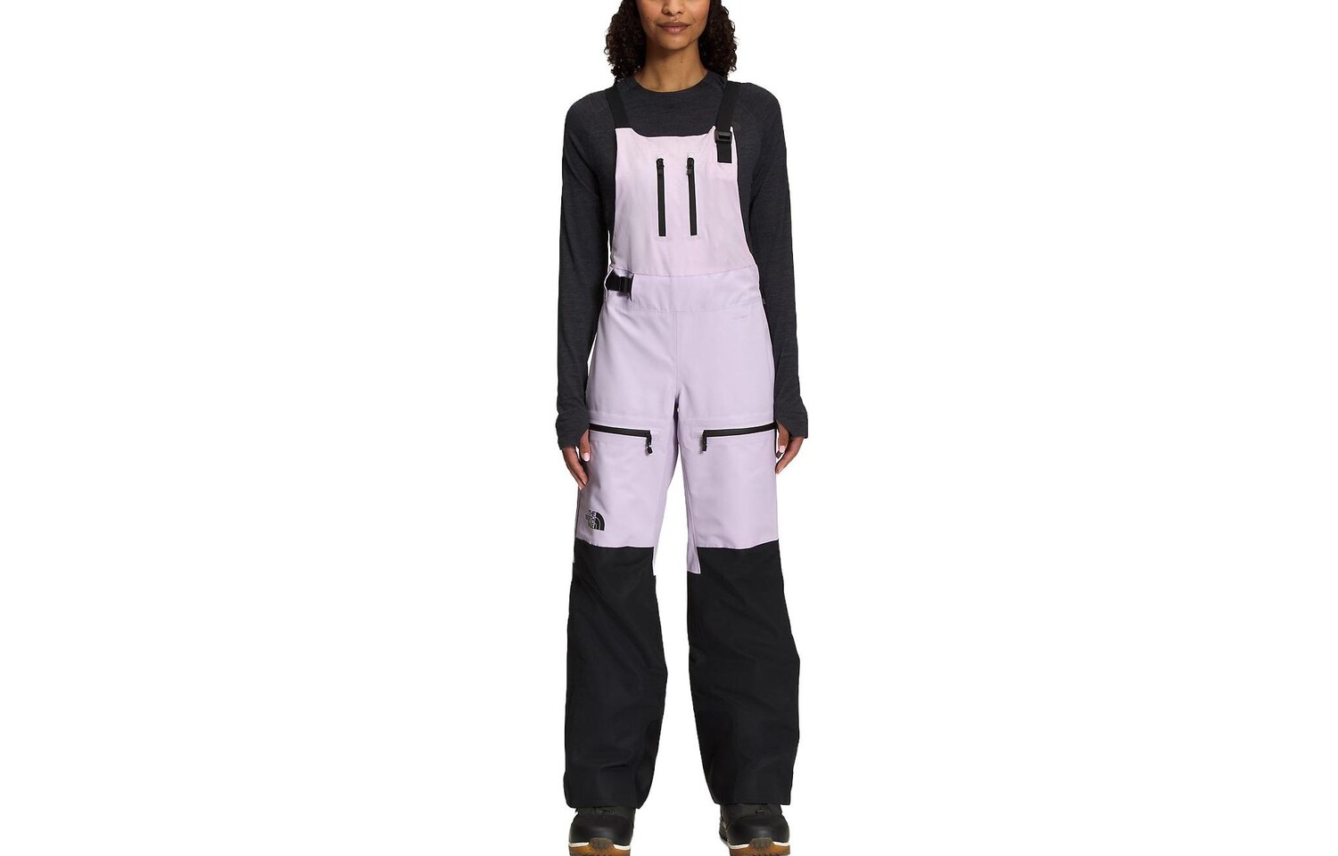 

THE NORTH FACE Женские лыжные брюки, цвет Black/Purple
