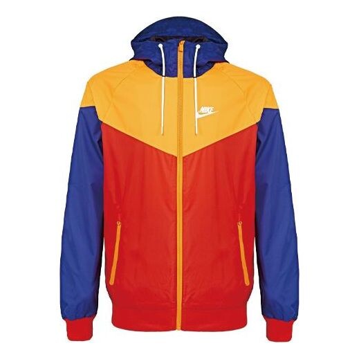 

Куртка Nike WindRunner Windrunner Colorblock Jacket Red, красный