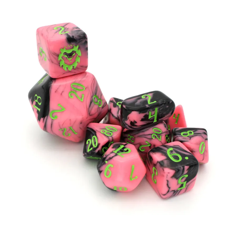 

Аркадный бар Poly Set (10), Acrylic Dice (Dice Envy)