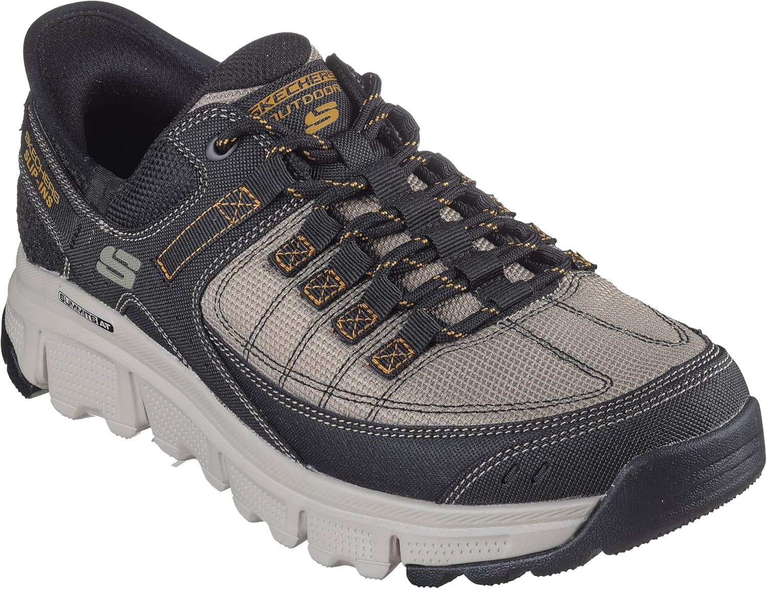 Мужские кроссовки Skechers Summits Hands Free Slip-in, черный — фото 4