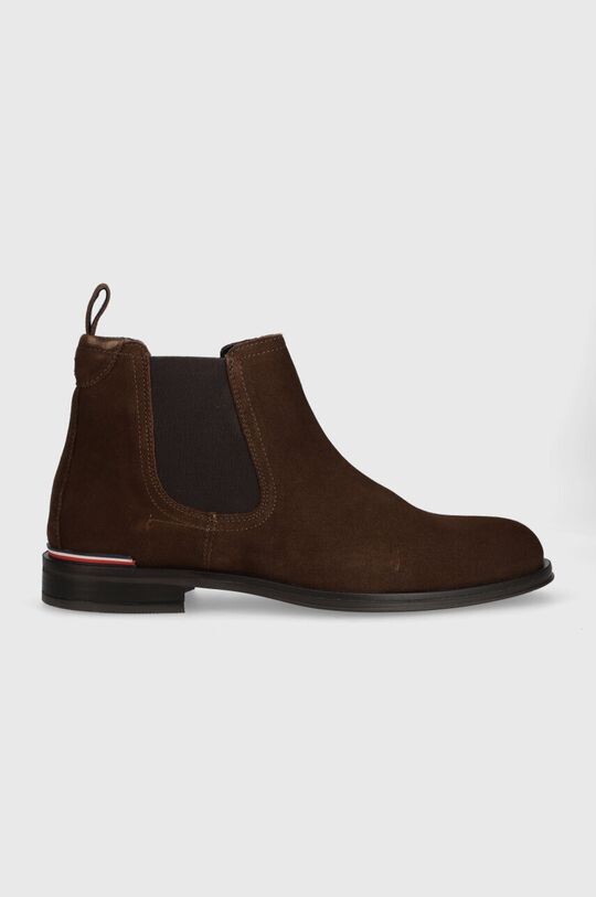 

Замшевые ботильоны CORE RWB HILFIGER SUEDE CHELSEA Tommy Hilfiger, коричневый