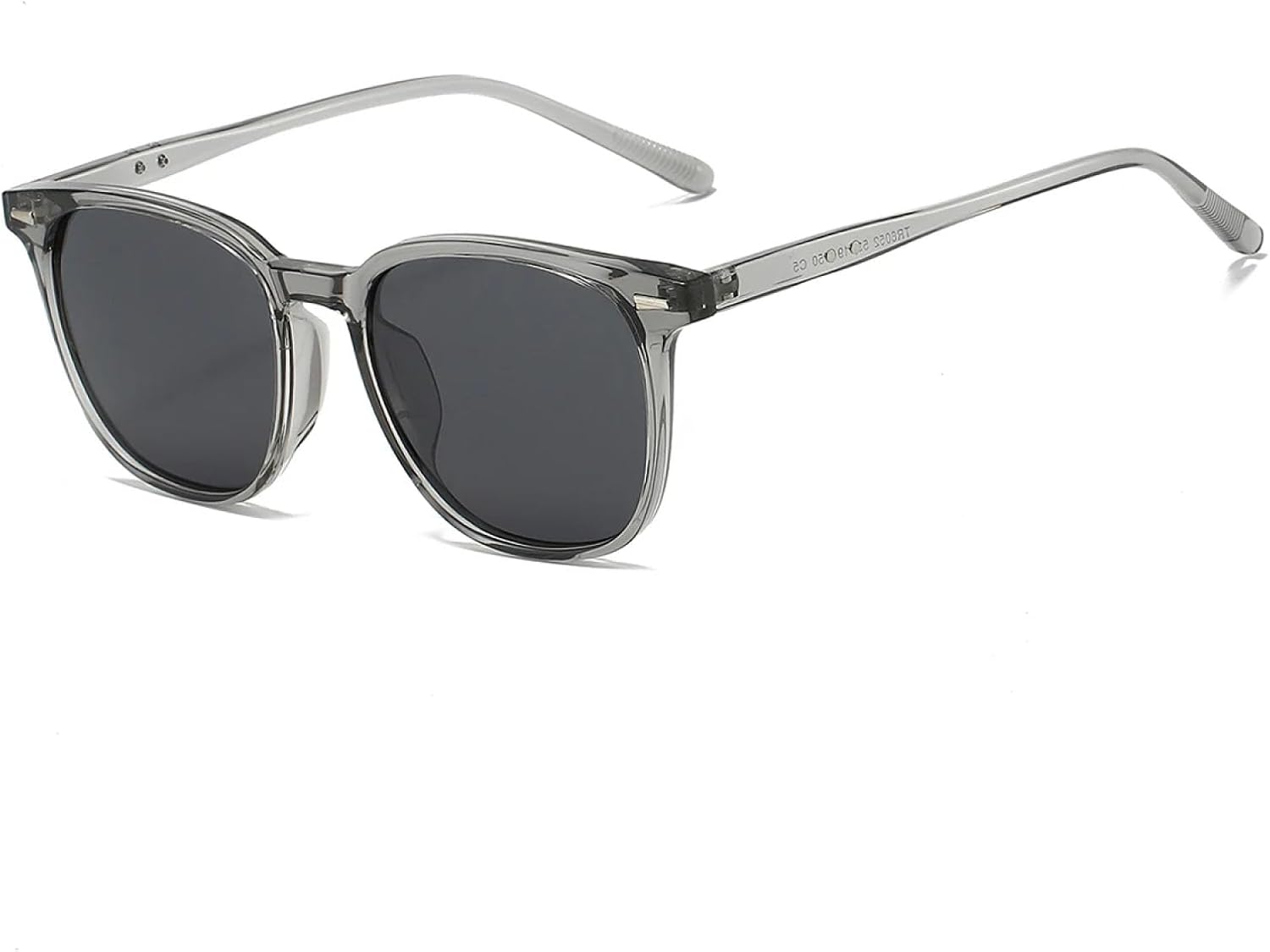 

Солнцезащитные очки с защитой от УФ-излучения UV400 | Женские солнцезащитные очки | Линзы конфетных цветов для занятий спортом на открытом воздухе и вождения DSVIGF, Clear Grey-black