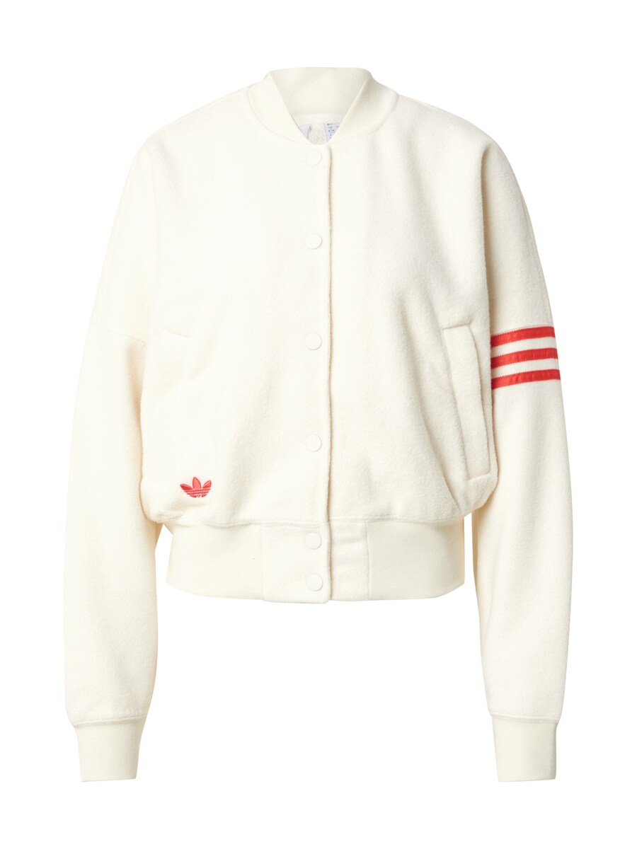 

Межсезонная куртка ADIDAS ORIGINALS, белый