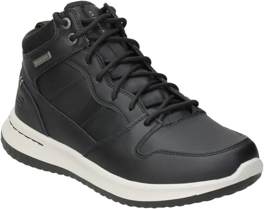 Мужские классические ботинки Skechers Delson Selecto, черный/черный — фото 2