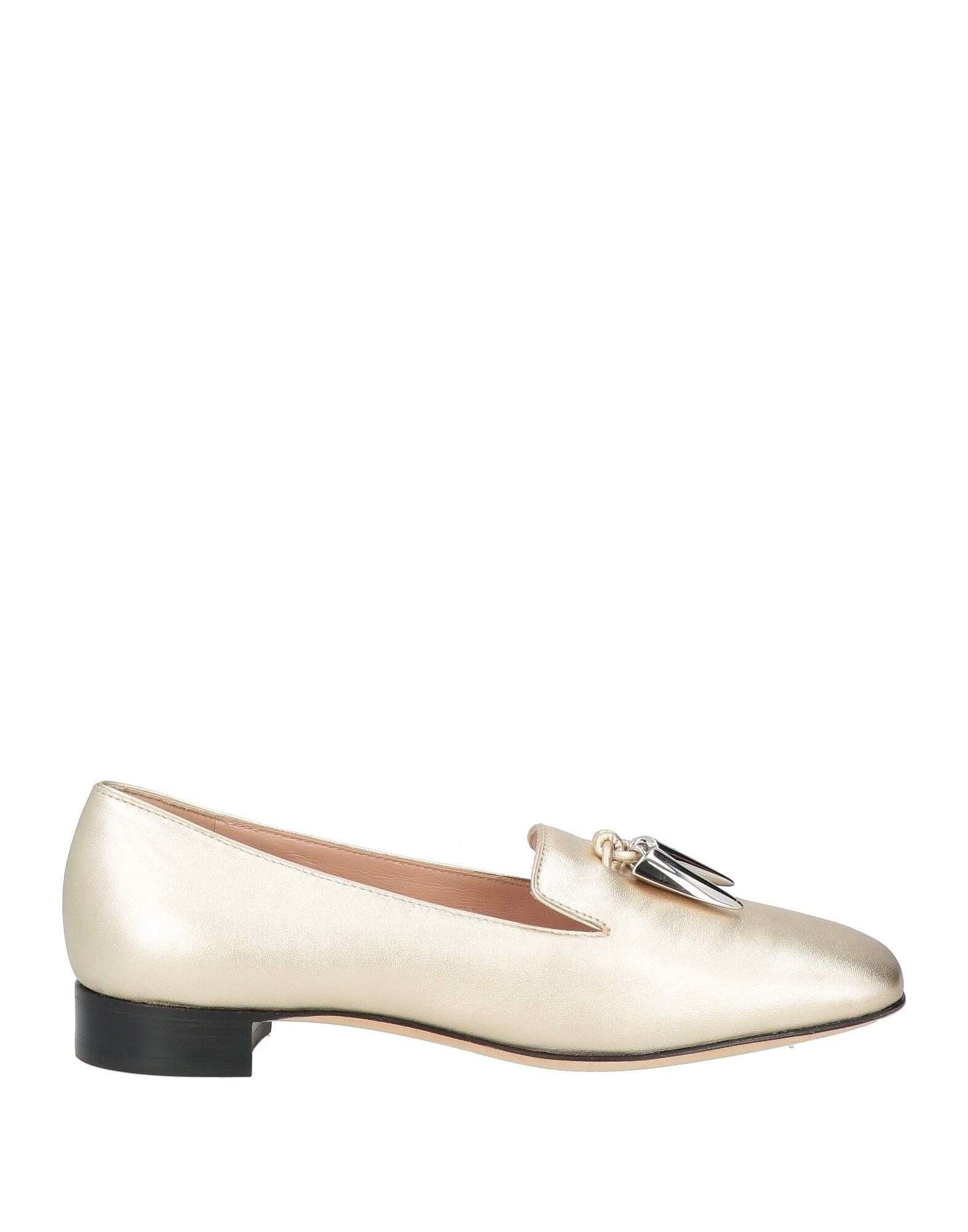 Лоферы Giuseppe Zanotti, платиновый