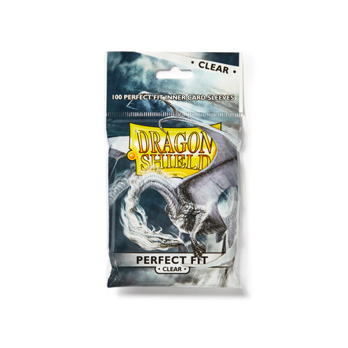

Карточная игра Arcane Tinmen Dragon Shield Sleeves: Perfect Fit - Clear Toploaders (100)