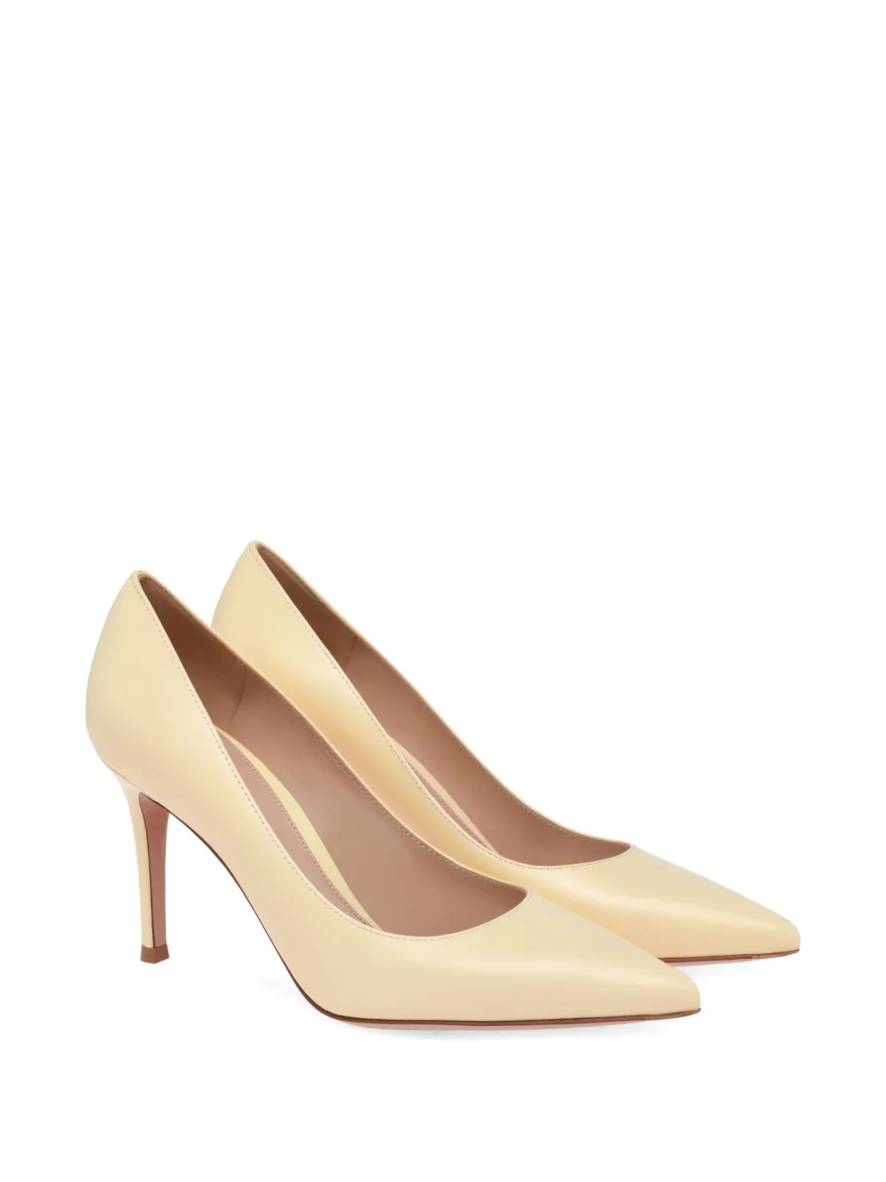 Туфли с заостренным носком Gianvito Rossi, нейтральный — фото 2