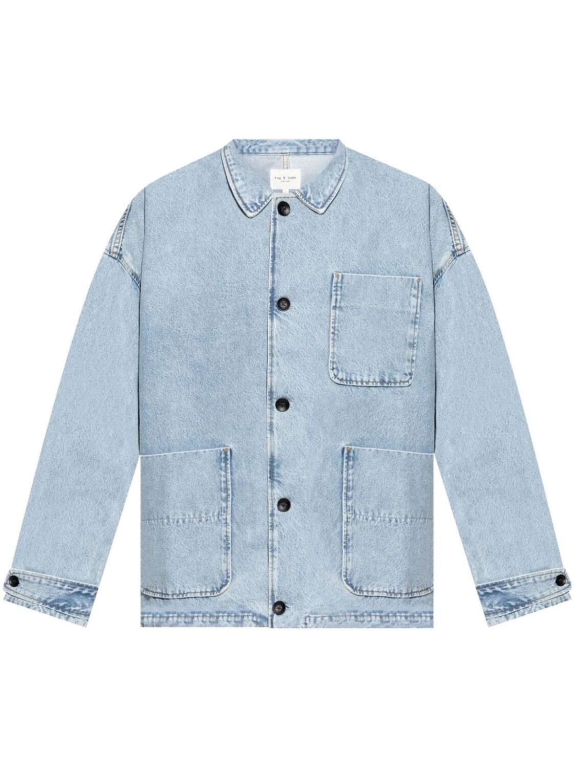 

Rag & bone джинсовая куртка Mercer, синий