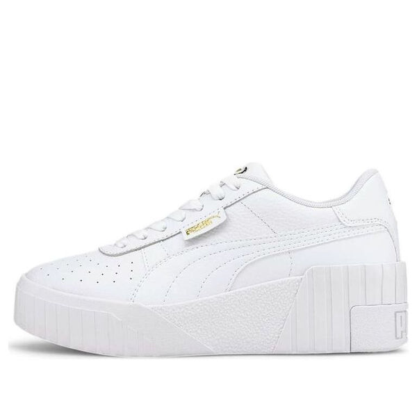 Кроссовки cali wedge 'triple white' Puma, белый
