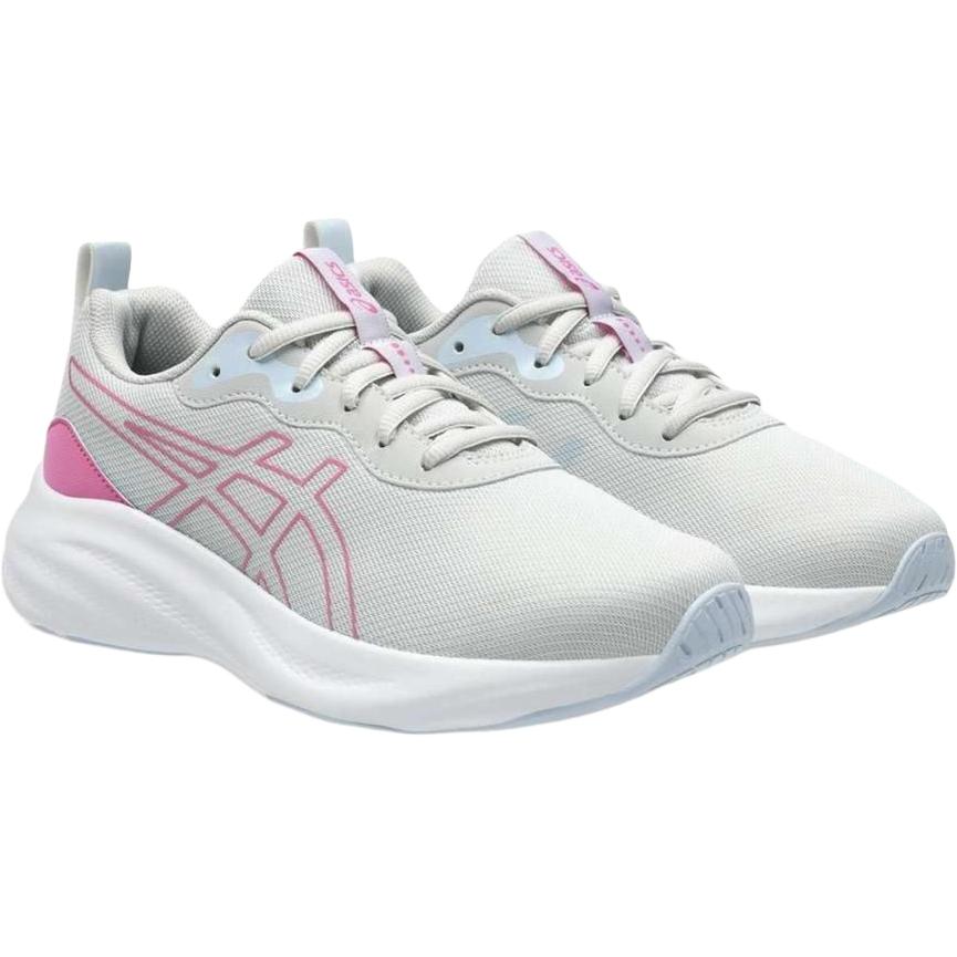 Lazerbeam дышащие поддерживающие низкие кроссовки для бега gray детские ASICS, серый — фото 4