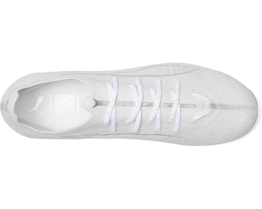 Кроссовки PUMA Ultra 5 Pro Firm, Artificial Ground Soccer Cleats, Puma White-Puma White — фото 2