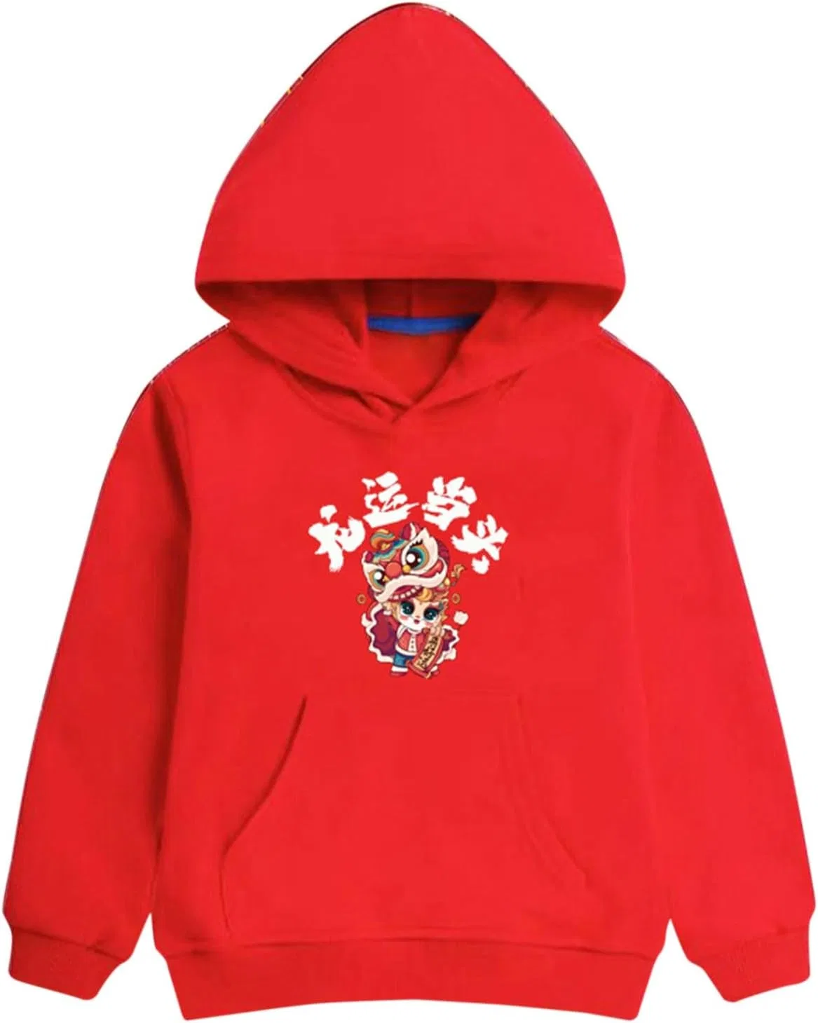 Детская худи с капюшоном Stitch, девочки, флисовая, J