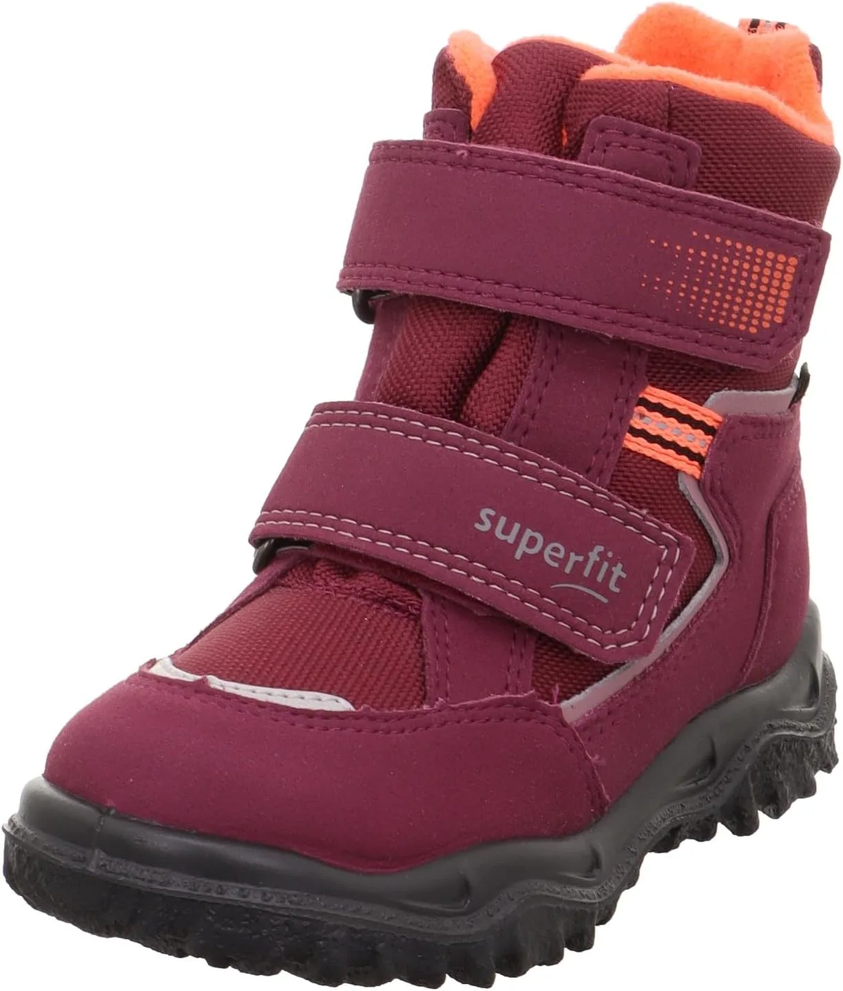 Сапоги Superfit Husky, теплые, на подкладке, Gore-Tex, красно-оранжевые, 5000