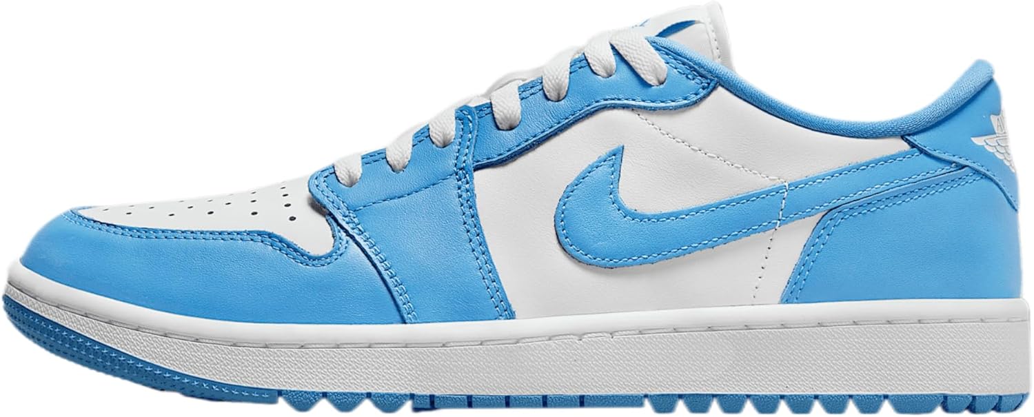 

Баскетбольные кроссовки Nike Air Jordan 1 Mid для мужчин, White University Blue