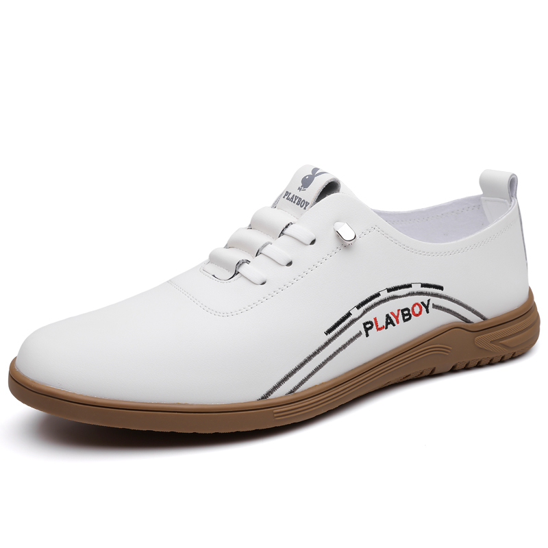 Playboy Мужские повседневные кроссовки Low Top 6588 желтые, цвет 6588 Yellow — фото 3