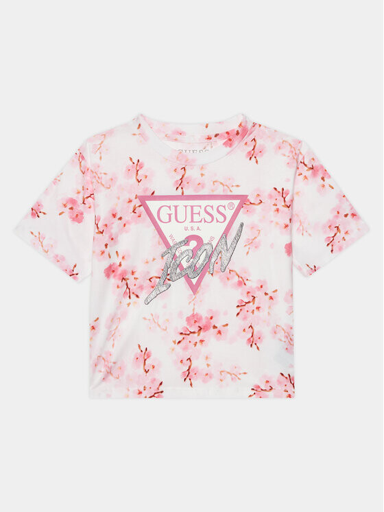 

Футболка свободного покроя Guess, розовый