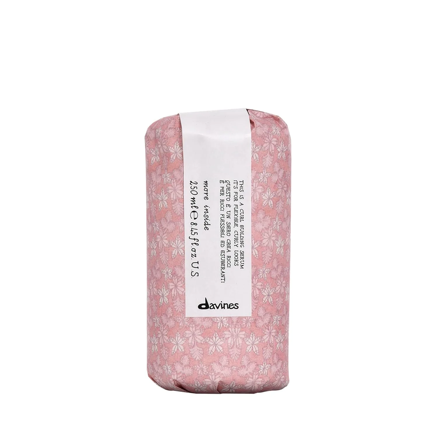 Davines This Is A Curl Building Serum, средняя фиксация для определения и эластичности кудрей - упругие, блестящие, увлажненные, устойчивые к влажности локоны, блокирует пушистость, для вьющихся волос — фото 2