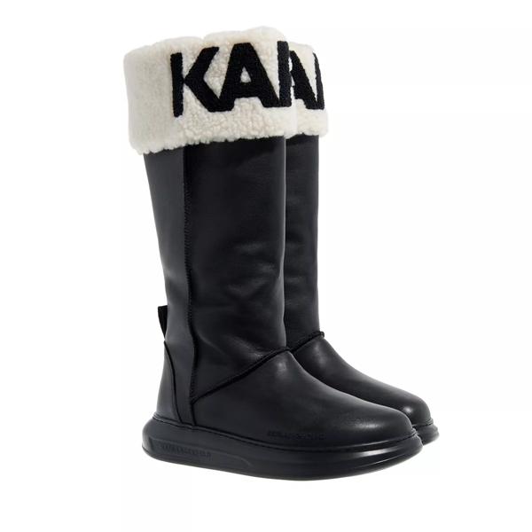 

Сапоги kapri kosi karl logo hi boot black w Karl Lagerfeld, черный