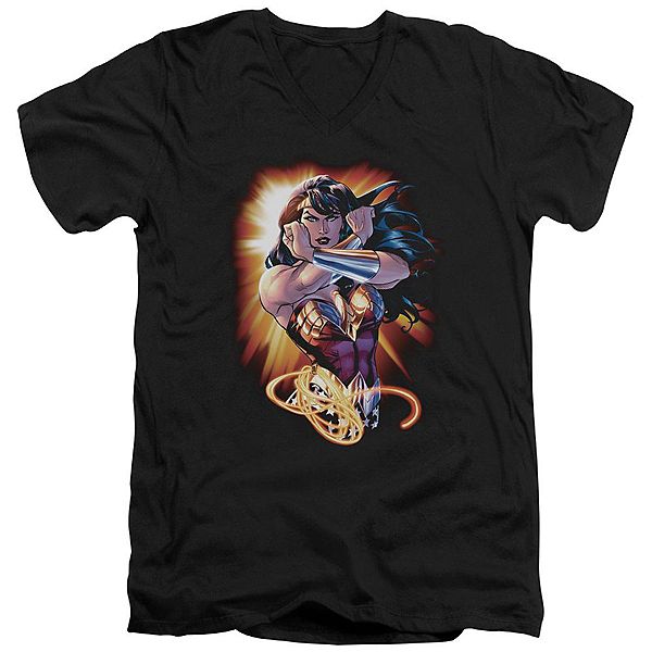 

Футболка с коротким рукавом wonder woman rays justice league of america Licensed Character