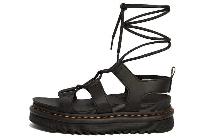 Римские сандалии Dr.Martens, черный