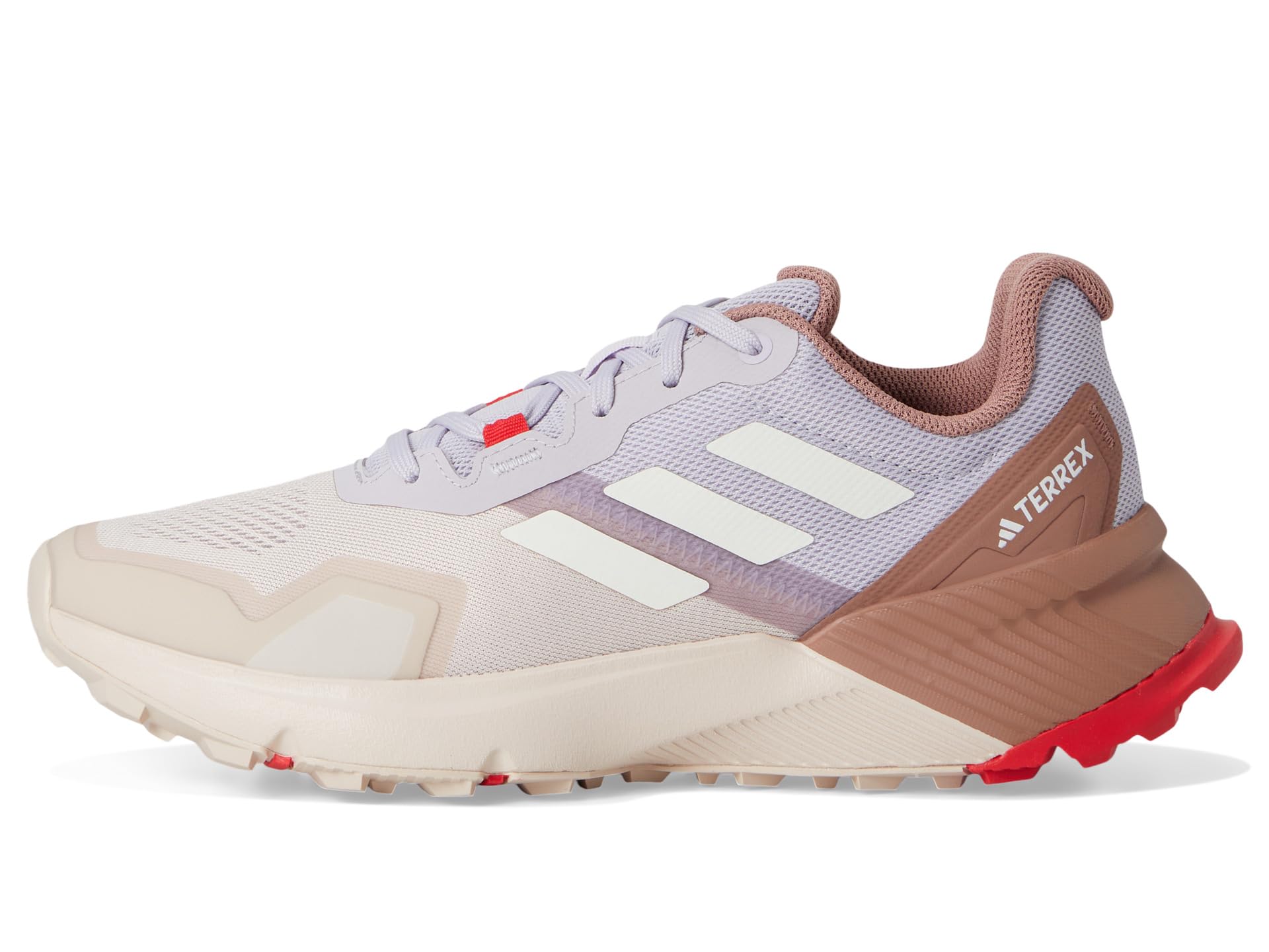 Кроссовки adidas Outdoor Terrex Soulstride Trail Running Shoes, цвет Putty Mauve/Off White/Pure Ruby — фото 4