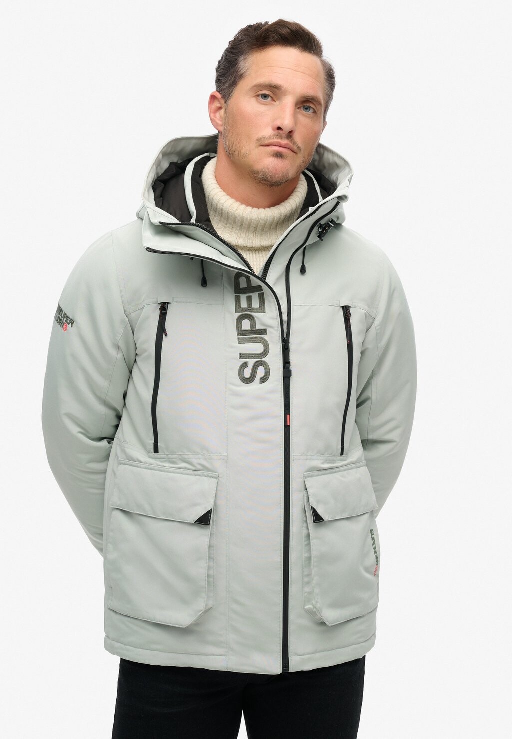 

Куртка для активного отдыха Superdry, светло-серый