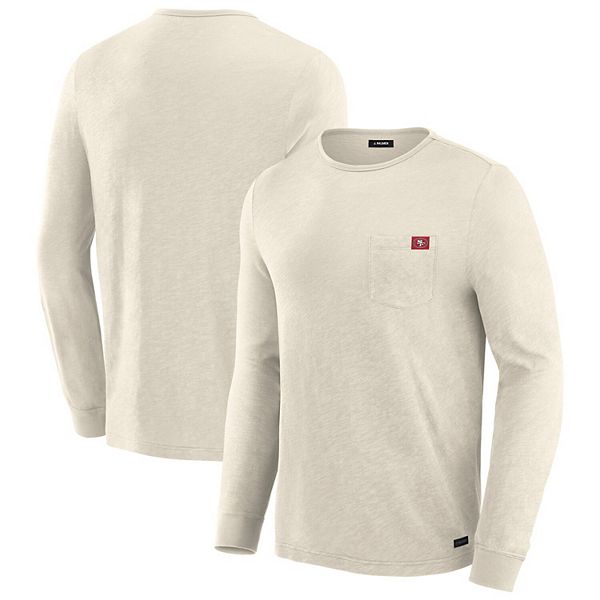 

Мужская футболка с длинным рукавом j palmer white san francisco 49ers in-the-pocket Unbranded