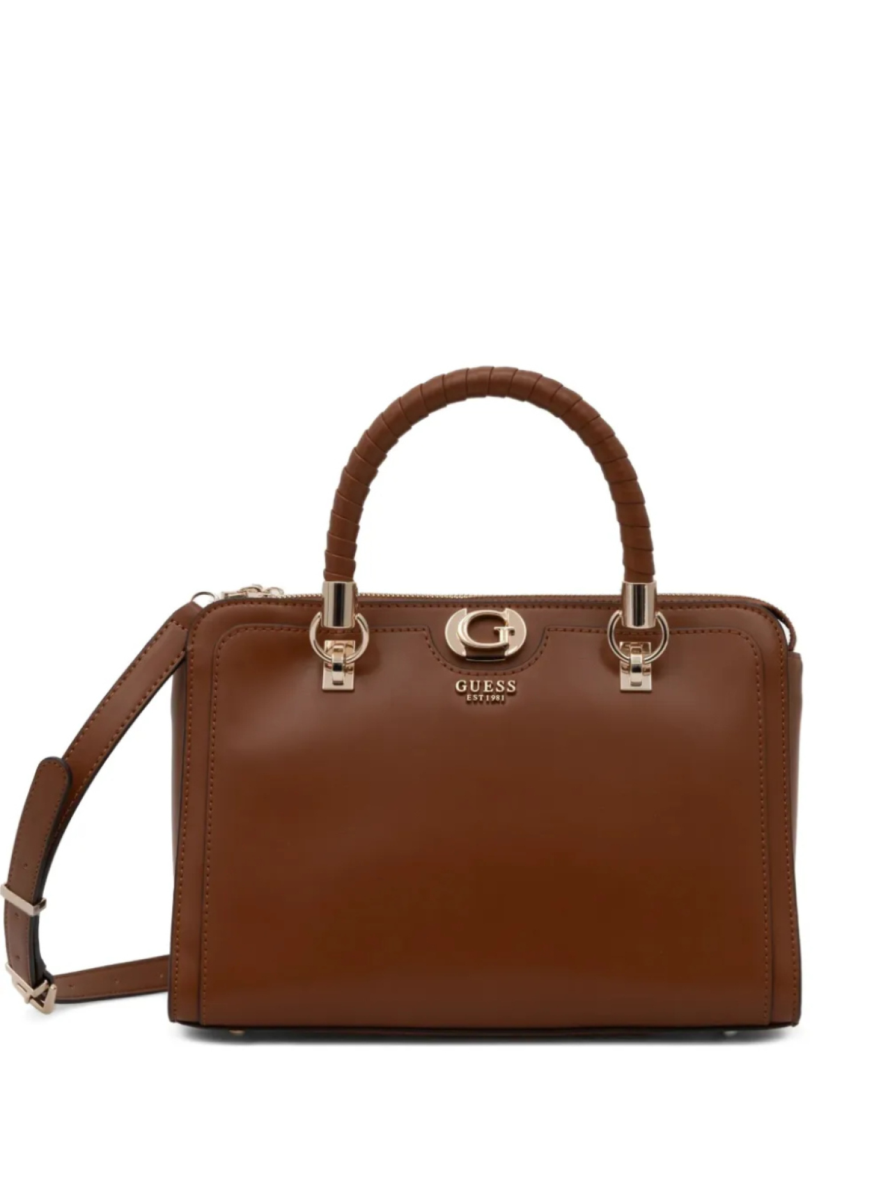 

Миниатюрная сумка-тоут GUESS USA Orlina, коричневый