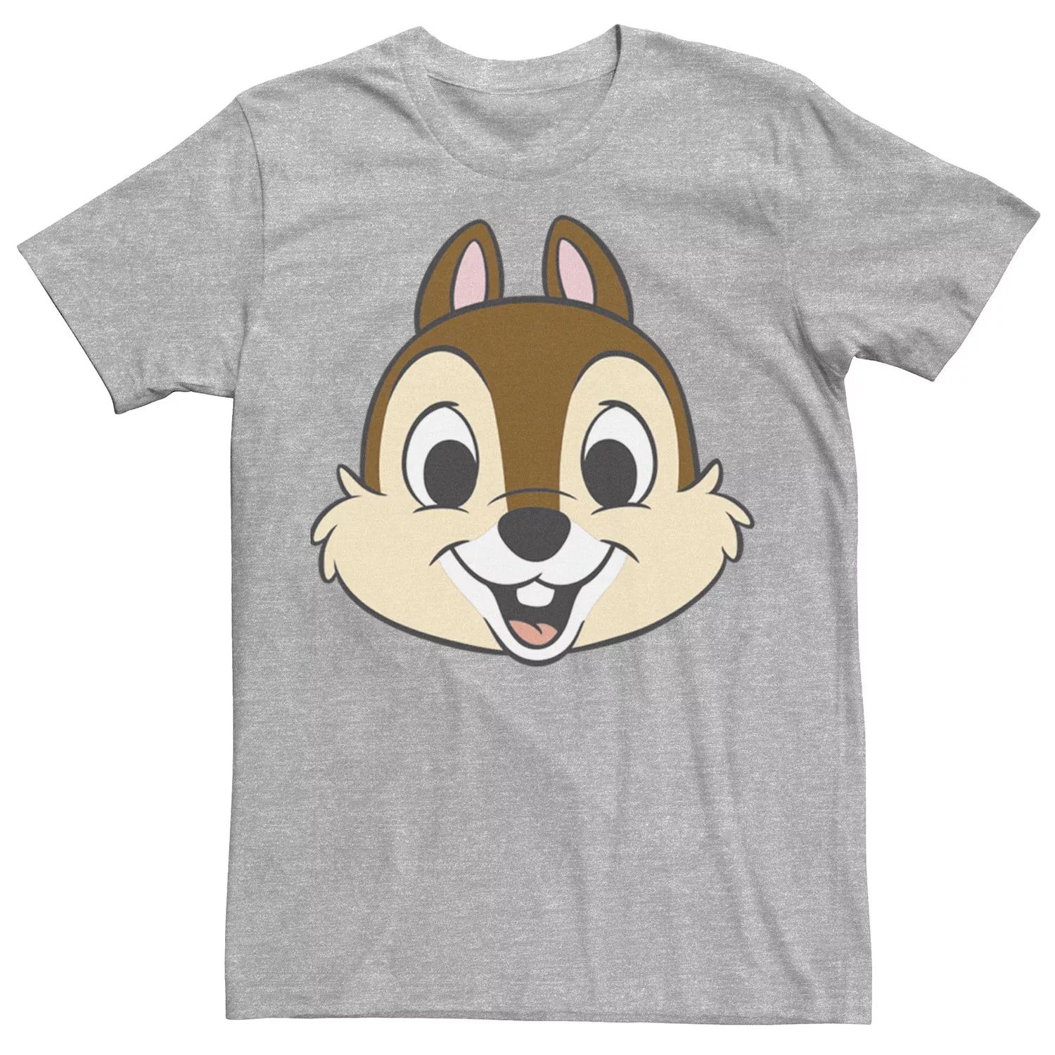 

Мужская футболка Disney Chip And Dale Chip с прозрачными щеками Licensed Character