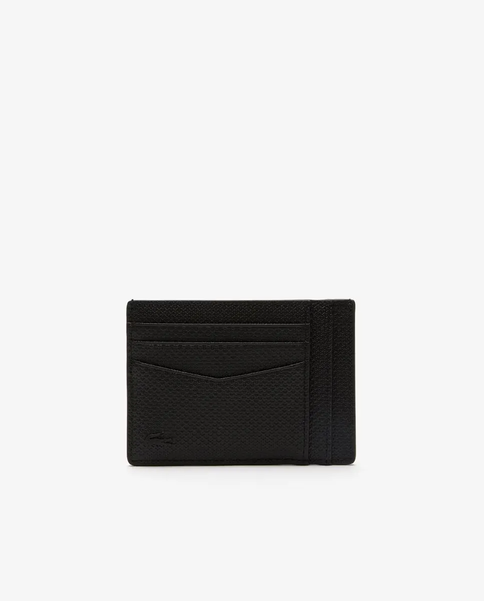 

Мужская визитница Chantaco из черной кожи Lacoste, черный