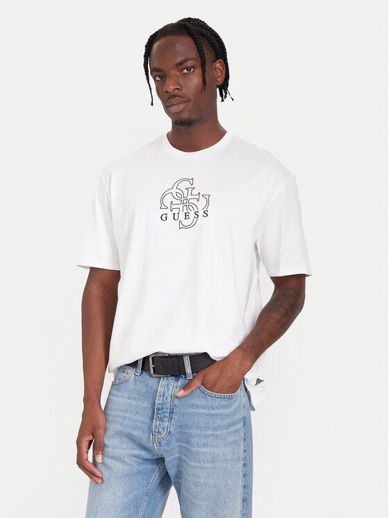 

Футболка relaxed fit M5BI76 I3Z14 Guess, белый