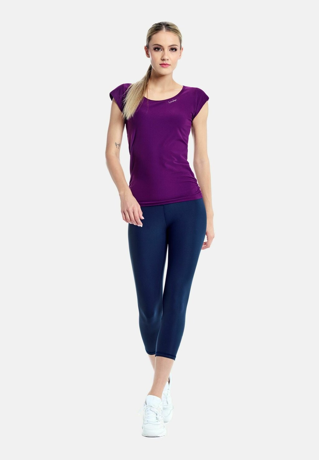 

Леггинсы FUNCTIONAL COMFORT HIGH WAIST 7/8 Winshape, темно-синий