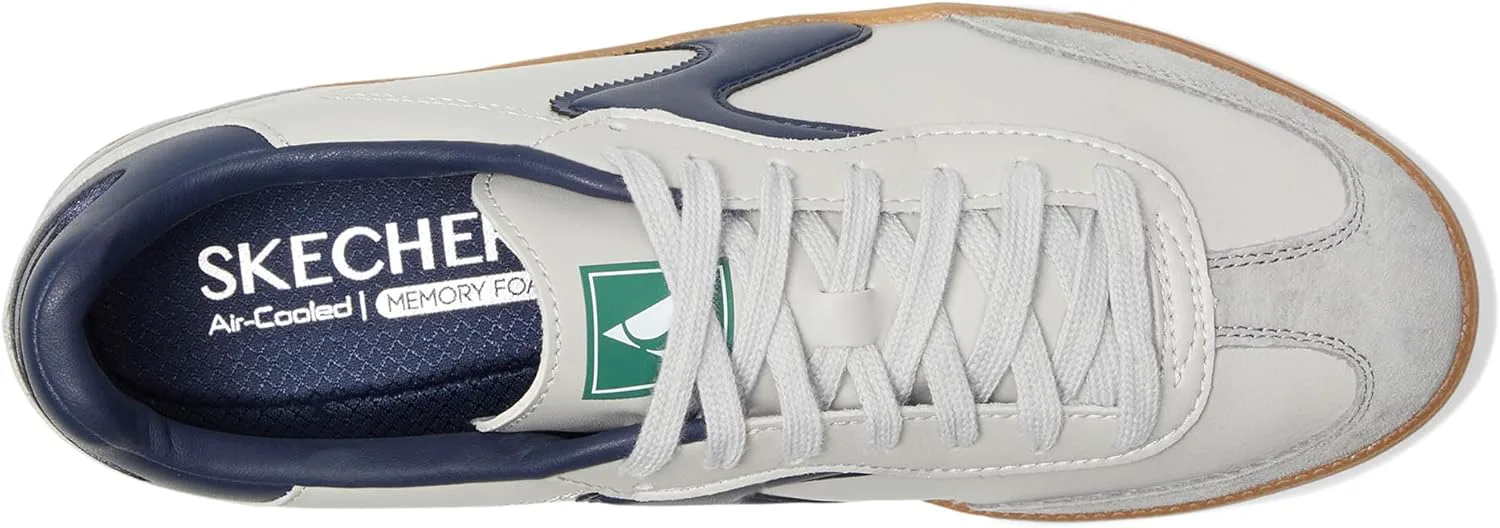 Кроссовки Skechers Mens Hotshot - Pyke, серый/темно-синий — фото 3