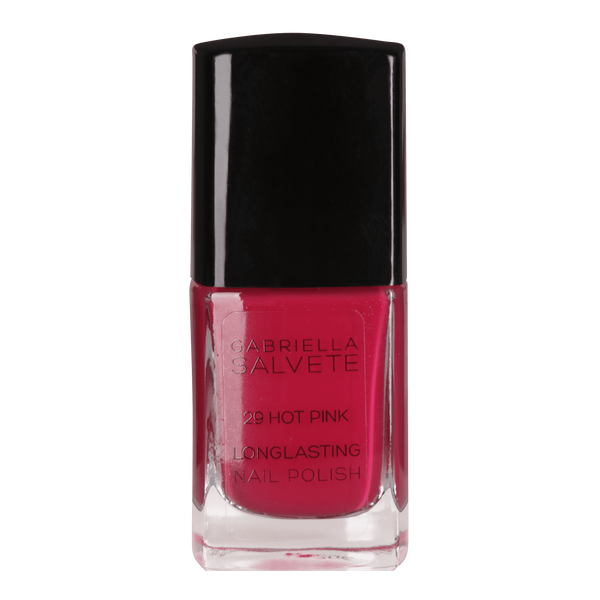 

Стойкий лак для ногтей 29, 11 мл Gabriella Salvete Longlasting, цвет hot pink