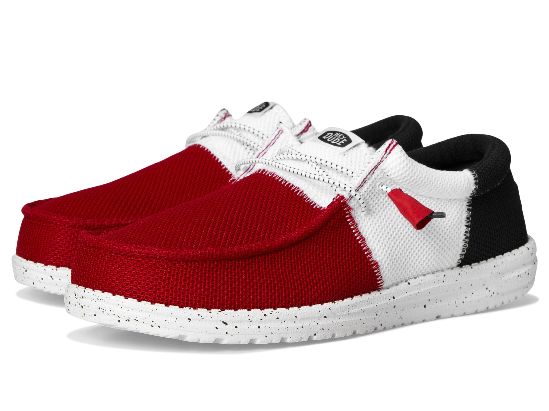 

Лоферы Hey Dude Wally Tri Varsity Mesh, Red/Navy